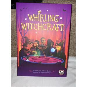 NEW OPEN BOX WHIRLING WITCHCRAFT TABLETOP BORD GAME AEG